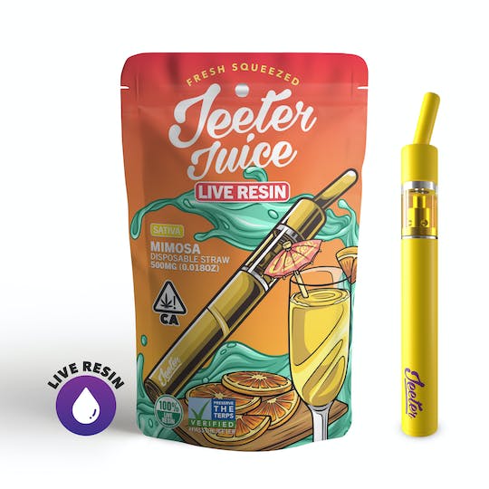 Jeeter Juice Disposable Live Resin Straw - Mimosa